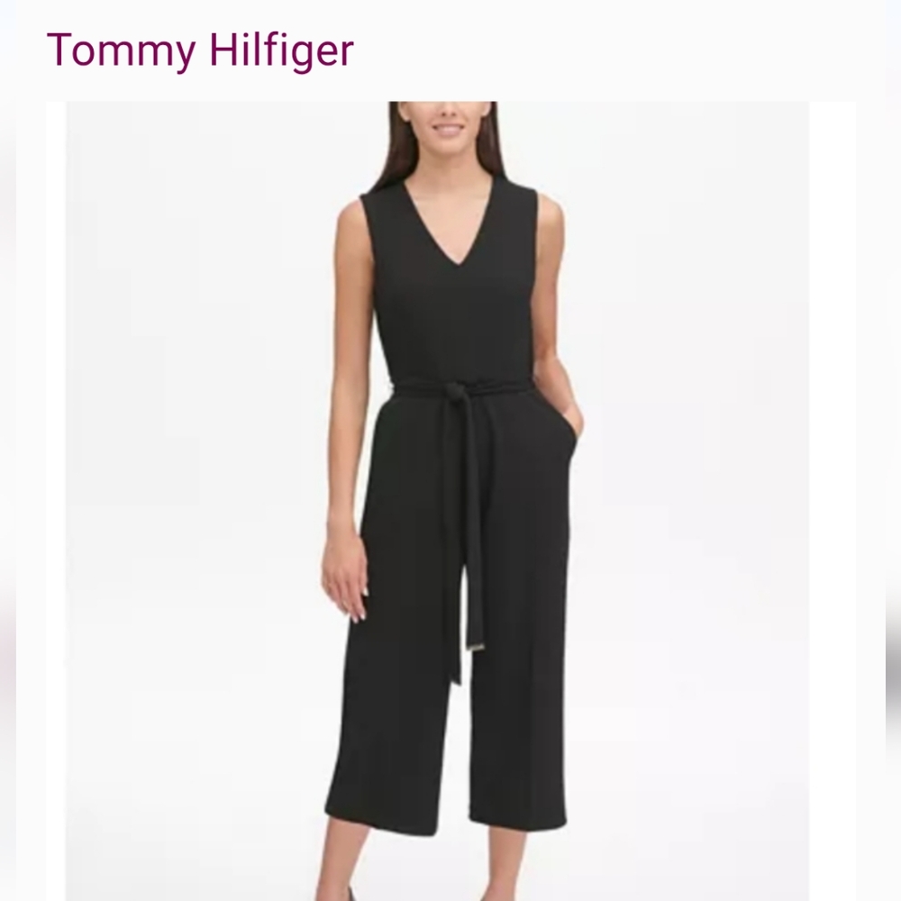 Tommy Hilfiger Black Jumpsuit. ( M)